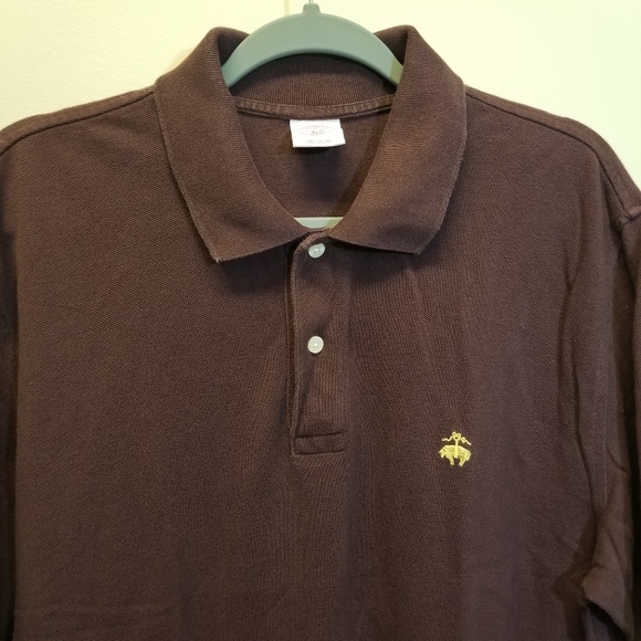 Brooks Brothers Maroon Polo Shirt Golden Fleece L - Picture 15 of 16